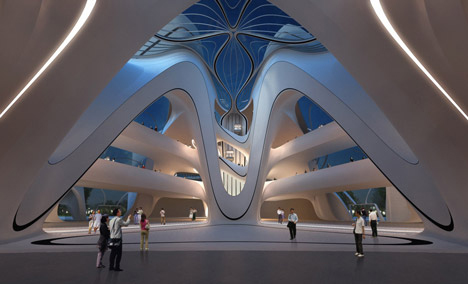 Changsha Meixi Lake International Culture & Arts Centre - Zaha Hadid Architects