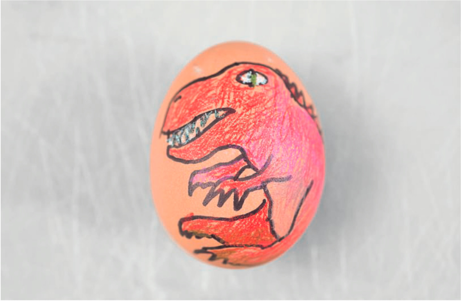 Thomas Demand's dinosaur egg, From Breakfast Drawings in Open Studio