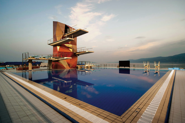 Diving Tower, Rijeka Olympic centre, Croatia - Studio Zoppini