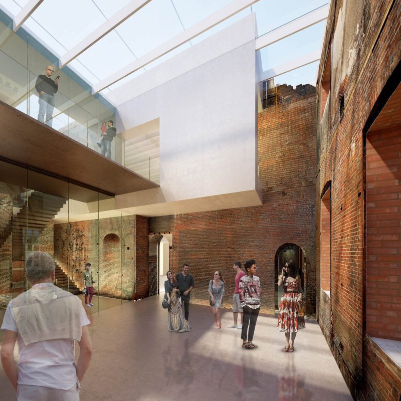 One of Donald Insall Associates and Diller Scofidio + Renfro's renderings for Clandon Park
