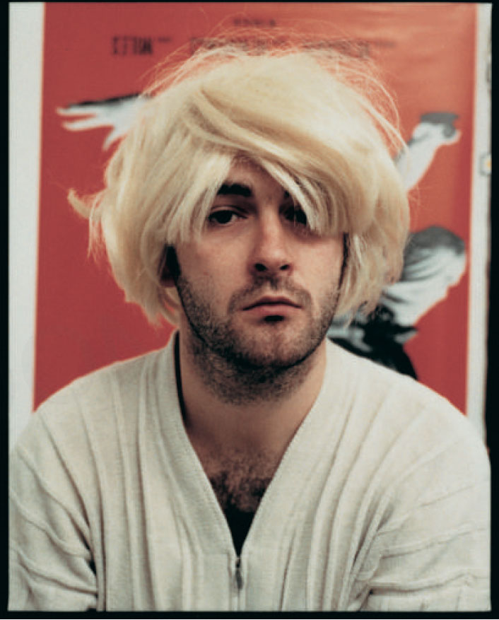 Self-portrait as Kurt Cobain, as Andy Warhol, as Myra Hindley, as Marilyn Monroe (1996) by Douglas Gordon