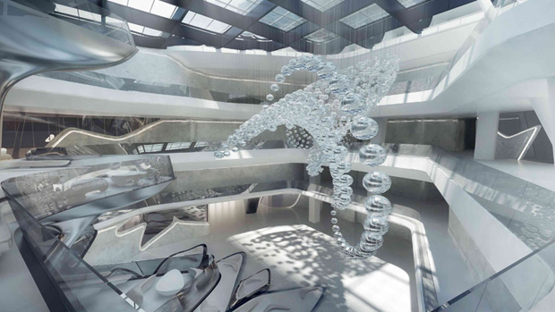 Dubai Atrium - Zaha Hadid