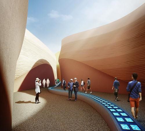 Foster + Partners' designs for the United  Arab Emirates pavilion at the Milan Expo