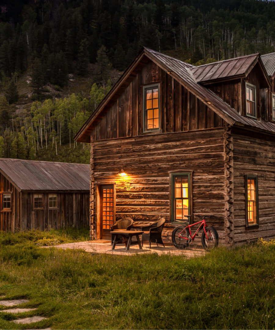 Dunton Hot Springs, Colorado, USA. All images courtesy of the hotels