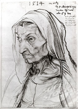 Albrecht Dürer, Portrait of his Mother, 1514