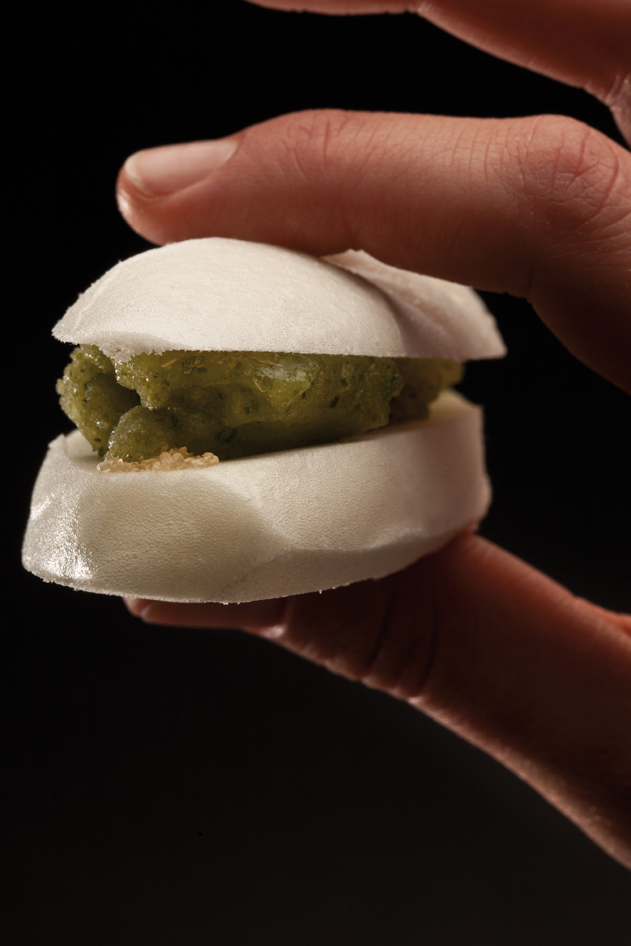 Apple mojito sandwich, from elBulli 2005-2011