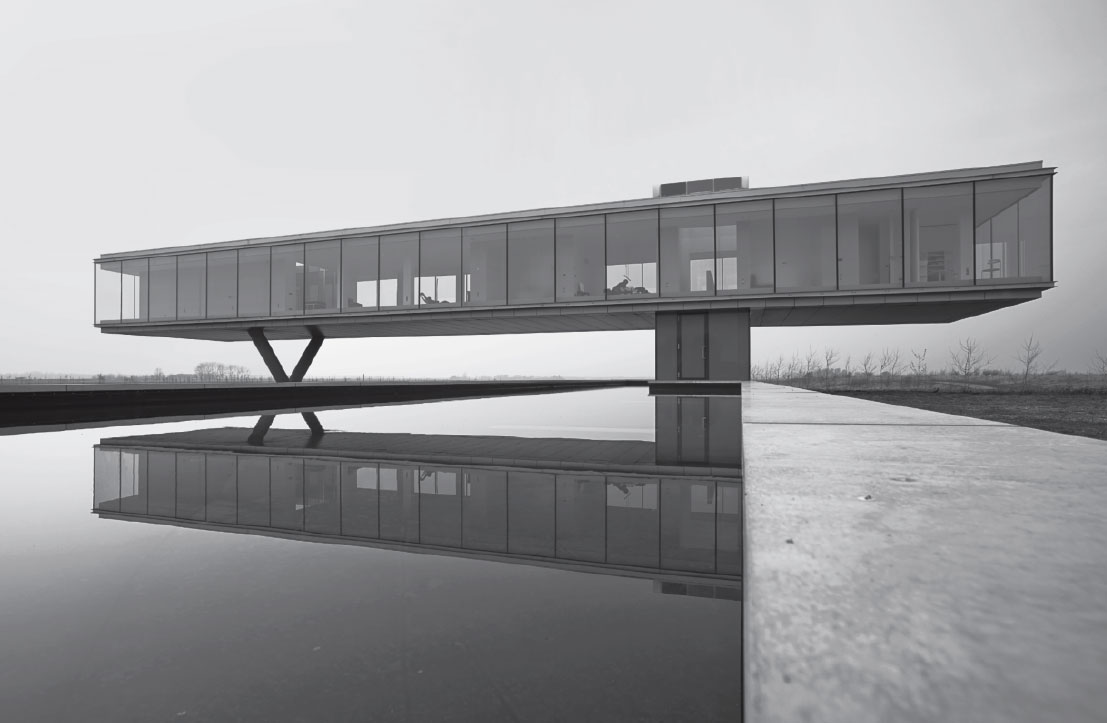 Villa Kogelhof, Kamperland, the Netherlands, 2013, Paul de Ruiter Architects as featured in Atlas of Brutalist Architecture