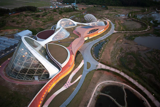 Ecorium, The National Ecology Centre, Seocheon - Grimshaw in collaboration with Samoo
