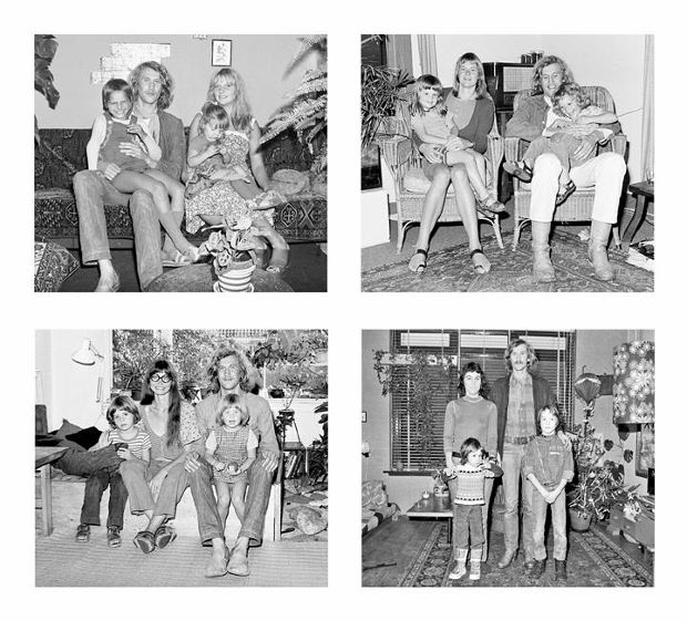 With my family, 1973, by Hans Eijkelboom