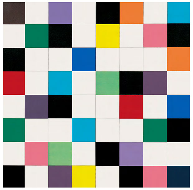 Colors for a Large Wall (1951) - Ellsworth Kelly
