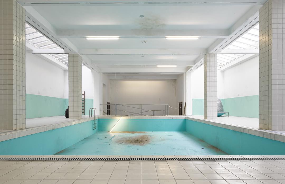 The Whitechapel Pool by Elmgreen & Dragset. Image courtesy of the artists' Instagram