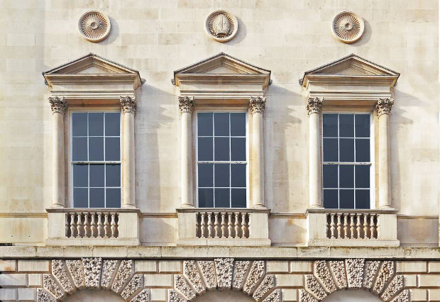 The exterior of Ely House, London, Galerie Thaddaeus Ropac's new London site. Image courtesy of Galerie Thaddaeus Ropac