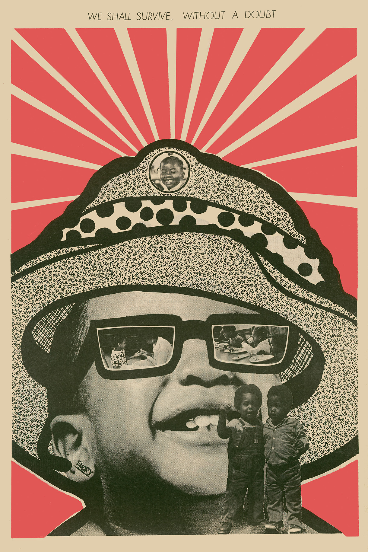 Emory Douglas, ‘We shall survive. Without a doubt’, 1971. Image courtesy of the Tate