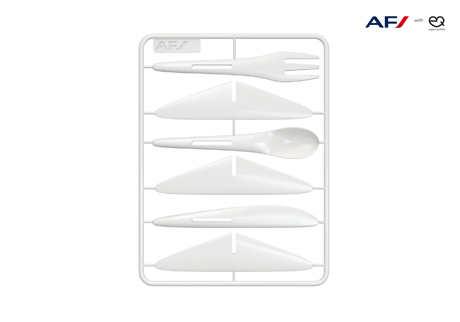 Eugeni Quitllet's new cutlery for Air France