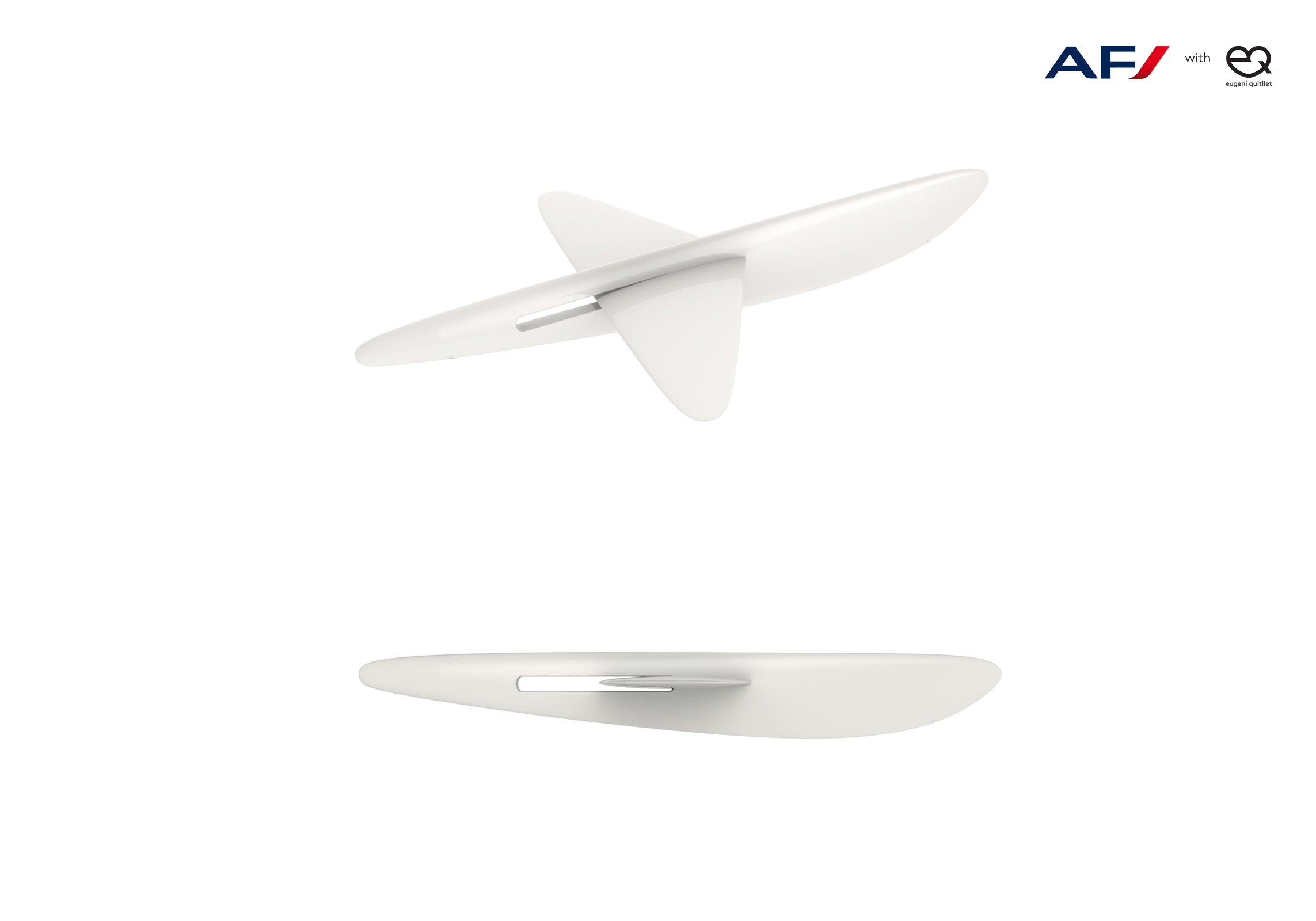 Eugeni Quitllet's new cutlery for Air France