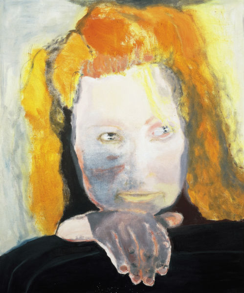 Evil is Banal (1984) by Marlene Dumas