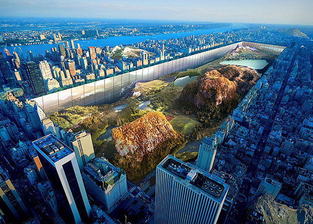 Erm... what have they done to Central Park?
