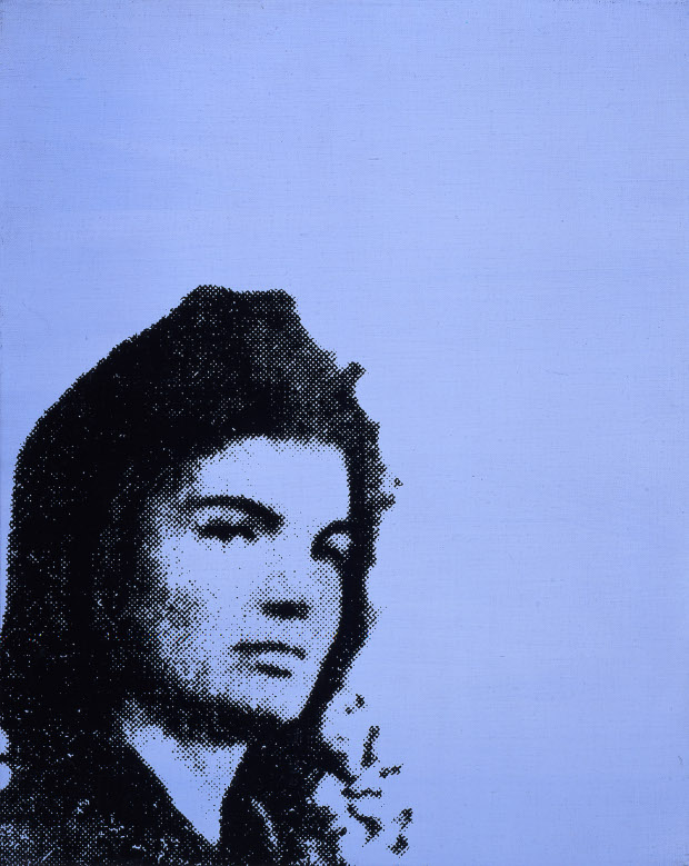 Jackie (1964) by Andy Warhol. Courtesy of Andy Warhol 