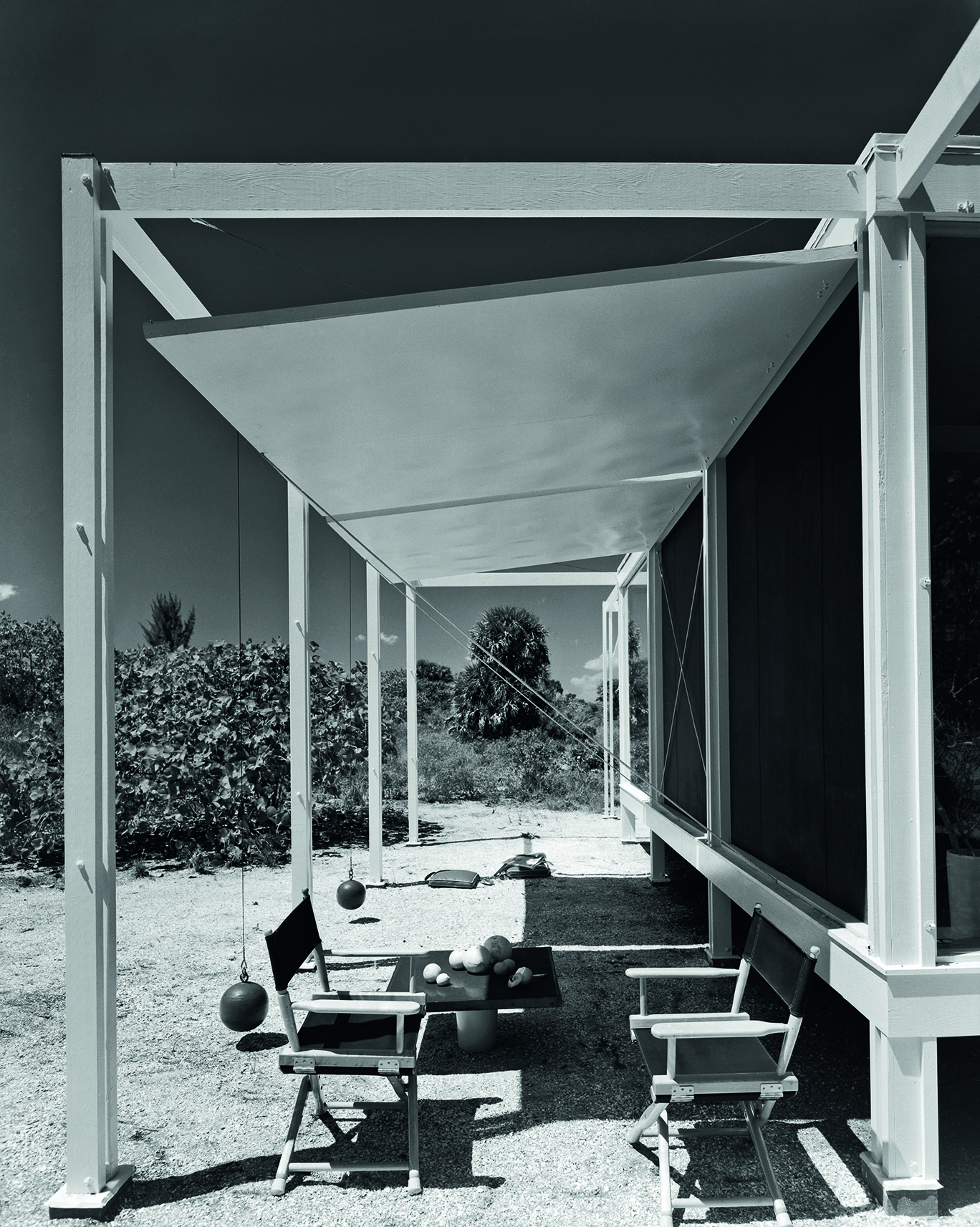 The Walker Guest House by Paul Rudolph,(1953) Sanibel Island, FL 1953, Ezra Stoller/Esto