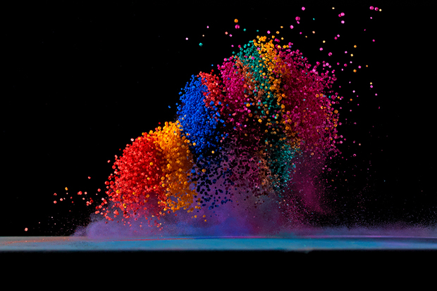 Dancing Colours by Fabian Oefner