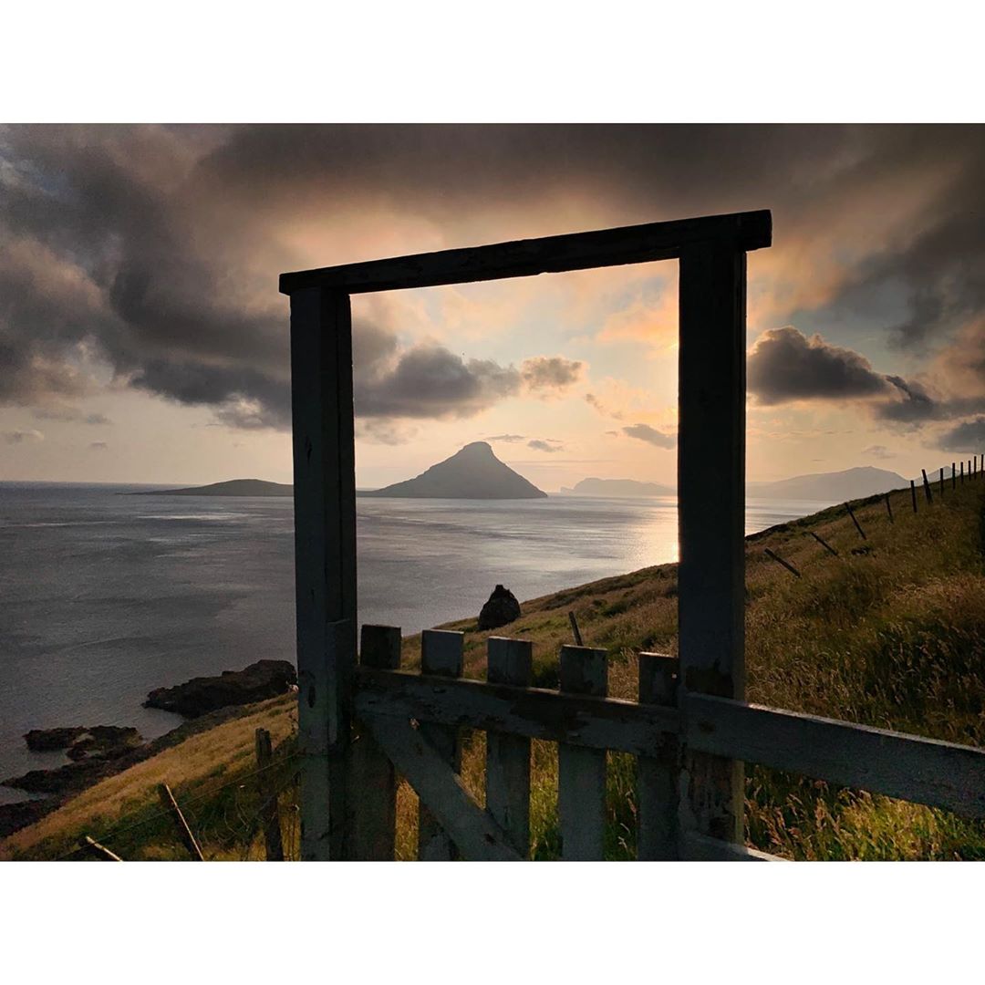 Fabien Baron's photograph of the Faroe Islands. Image courtesy of Fabien Baron's Instagram