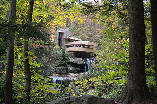 Fallingwater by Frank Lloyd Wright. Photograph by Scott Robinson