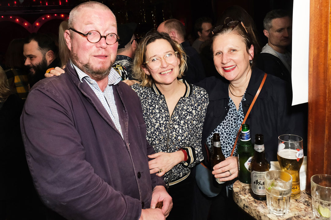 Fergus Henderson (left) Alethea Palmer (centre) and Angela Angela Hartnett (right)