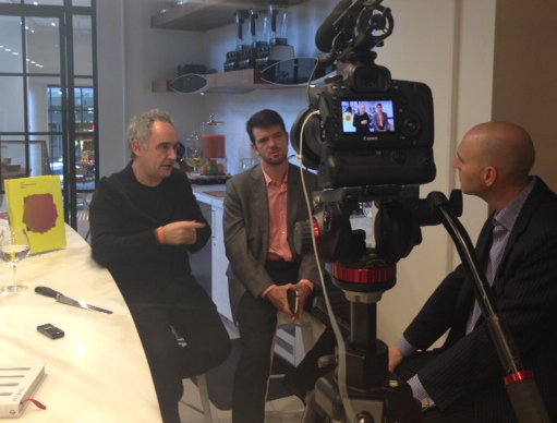 Australian Gourmet Traveller's Pat Nourse interview Ferran Adrià in Sydney