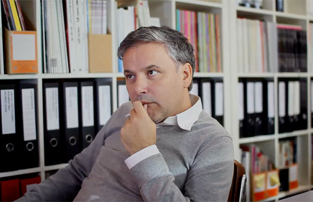 Fernando Gutiérrez in his west London studio