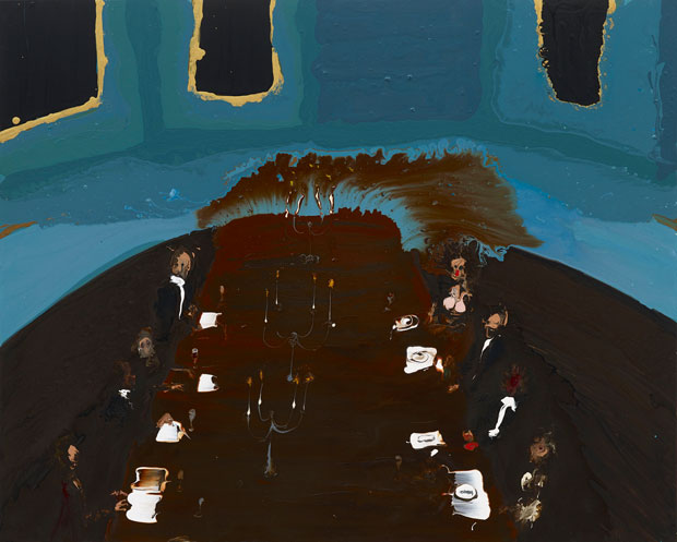 Genieve Figgis Dinner, 2015 Courtesy of the Artist and Almine Rech Gallery Photo: Prudence Cuming Associates Ltd