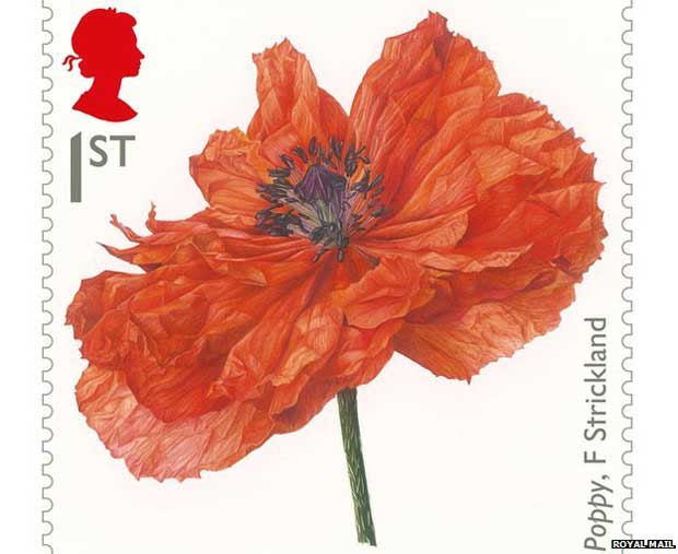 Royal Mail WW1 stamp - Fiona Strickland