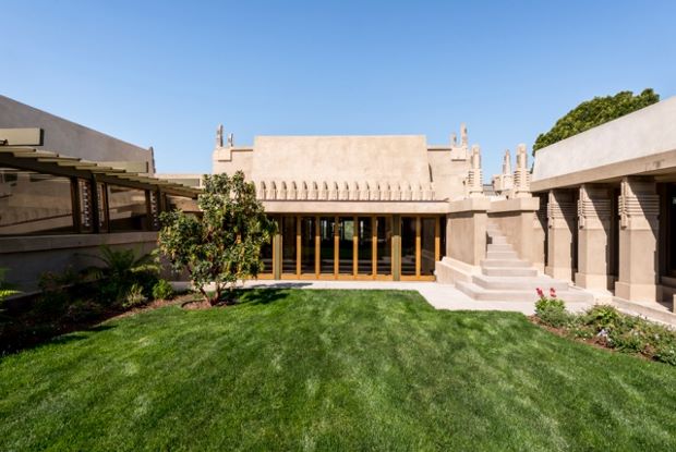 Frank Lloyd Wright's Hollyhock House. Photo by Joshua White