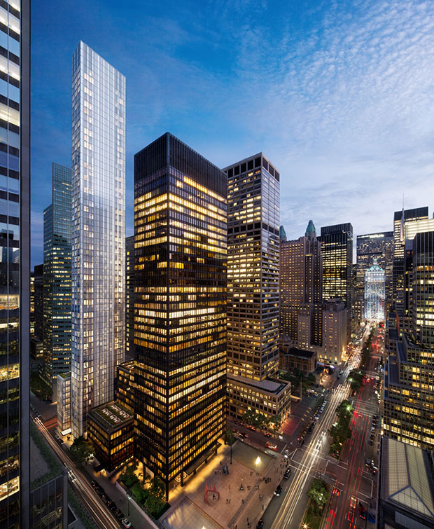 Foster + Partners - One Hundred East Fifty Third Street, Manhattan