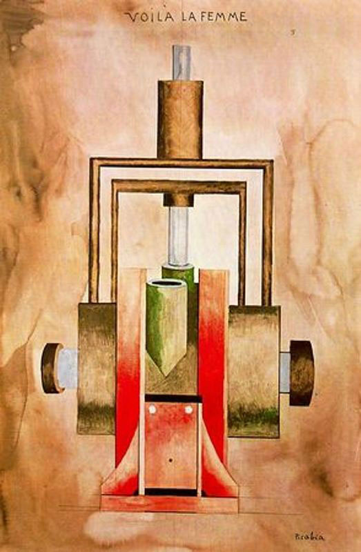Voila la Femme 1915 - Francis Picabia
