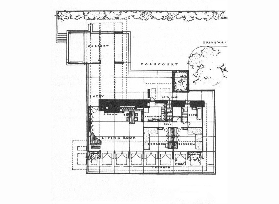 Frank Lloyd Wright's 3m starter home architecture Phaidon