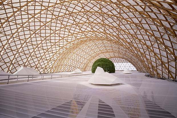 Otto Frei and Shigeru Ban Japan Pavilion Expo 2000, Hannover