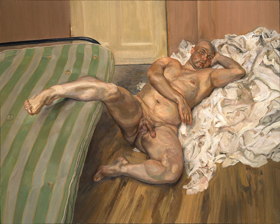 Nude with Leg Up (Leigh Bowery) (1992) by Lucian Freud
