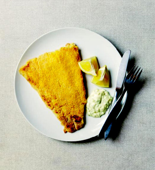 Oven-fried catfish, from United Tastes of America