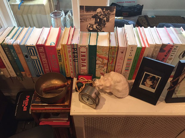 Gabriele sent us this Shelfie - there are a lot of Phaidon books on there! 