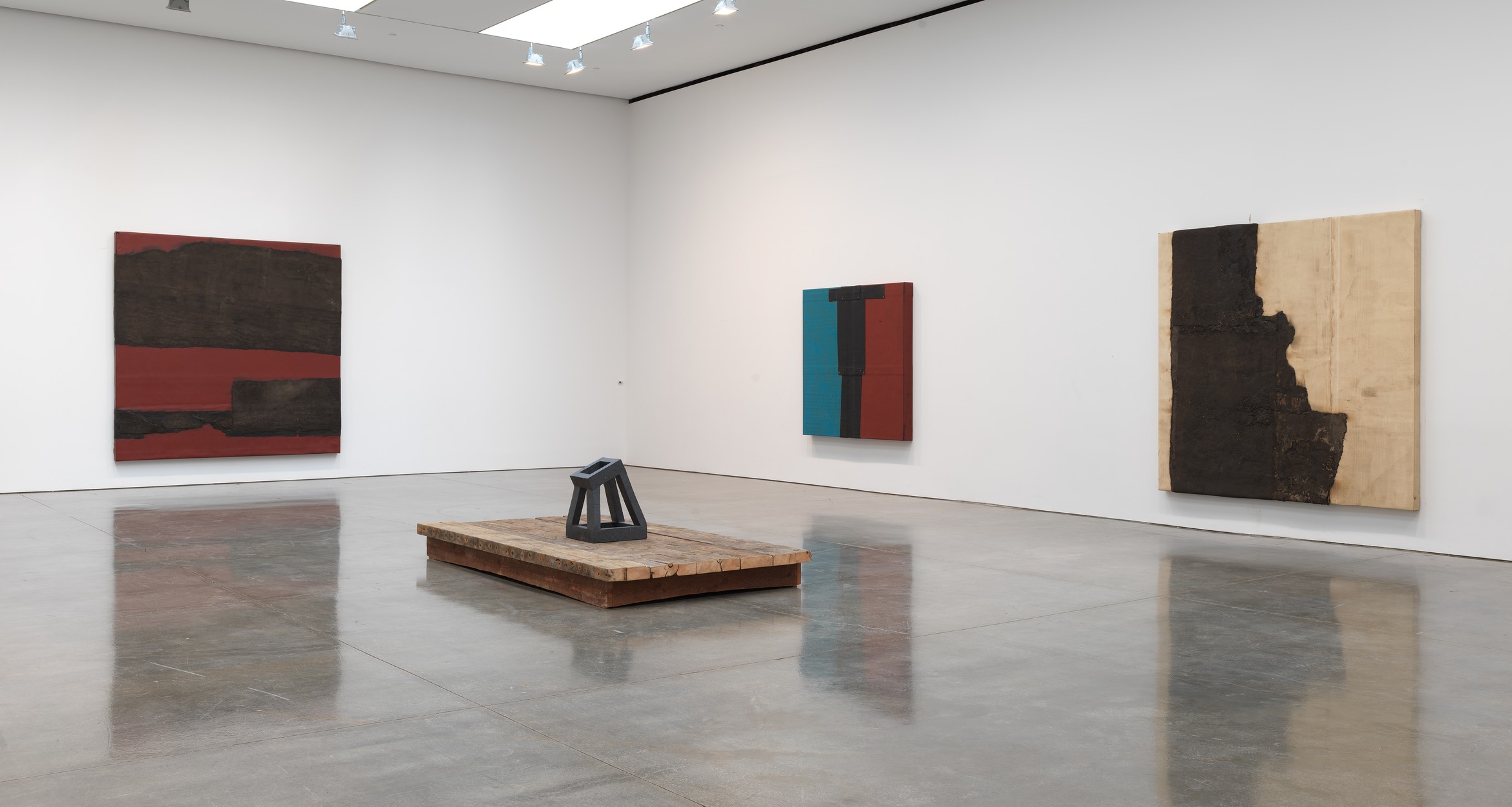 Black Vessel at the Gagosian, New York. Artworks by Theaster Gates, photos by Rob McKeever. Image courtesy of Gagosian