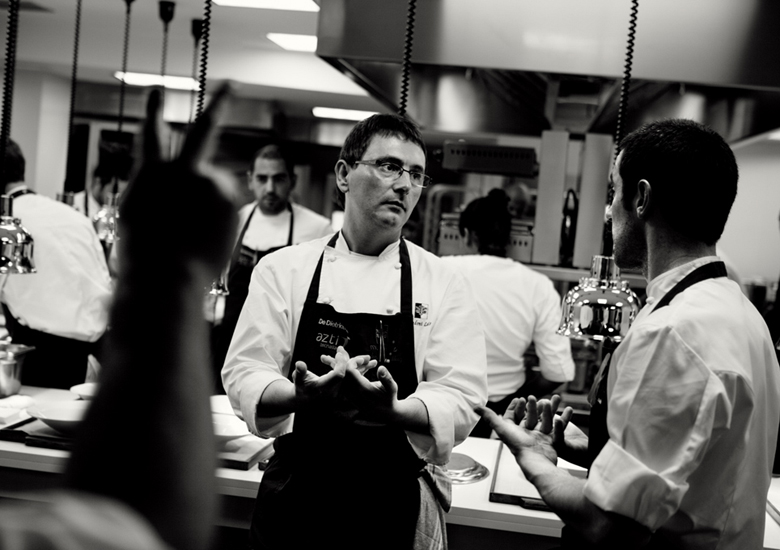 Andoni Luis Aduriz and Dani Lasa of Mugaritz