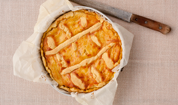 Garfagnina Ricotta Tart, a recipe from Tuscany