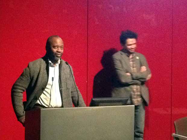 Gates speaking at the Phaidon conference last week