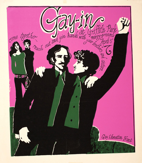 Gay-In, Gay Liberation Front, (1970)