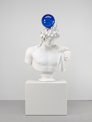 Gazing Ball (Antinous Dionysus) (2013) by Jeff Koons