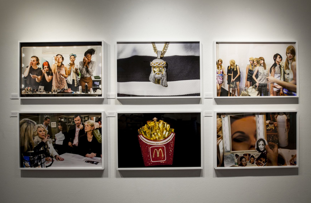 Generation Wealth - Lauren Greenfield installation shot at Fahey Klein Gallery Los Angeles