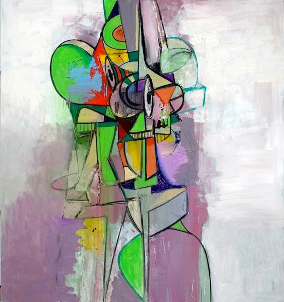 Screeching Figure 2013 - George Condo