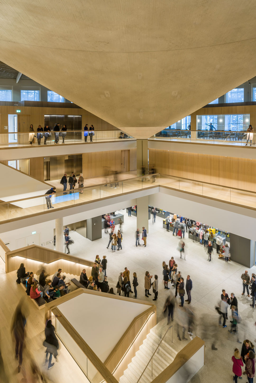 The interior of the Design Museum. Photograph by Gareth Gardner