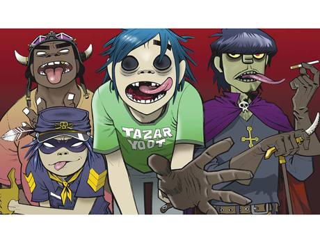 Gorillaz by Jamie Hewlett (2000)