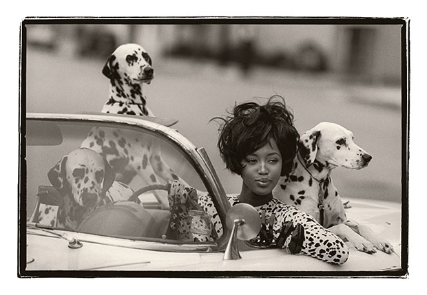 Peter Lindbergh: Naomi Campbell; hair, Julien D’Ys’ makeup, Stéphane Marais; USA, 1990
